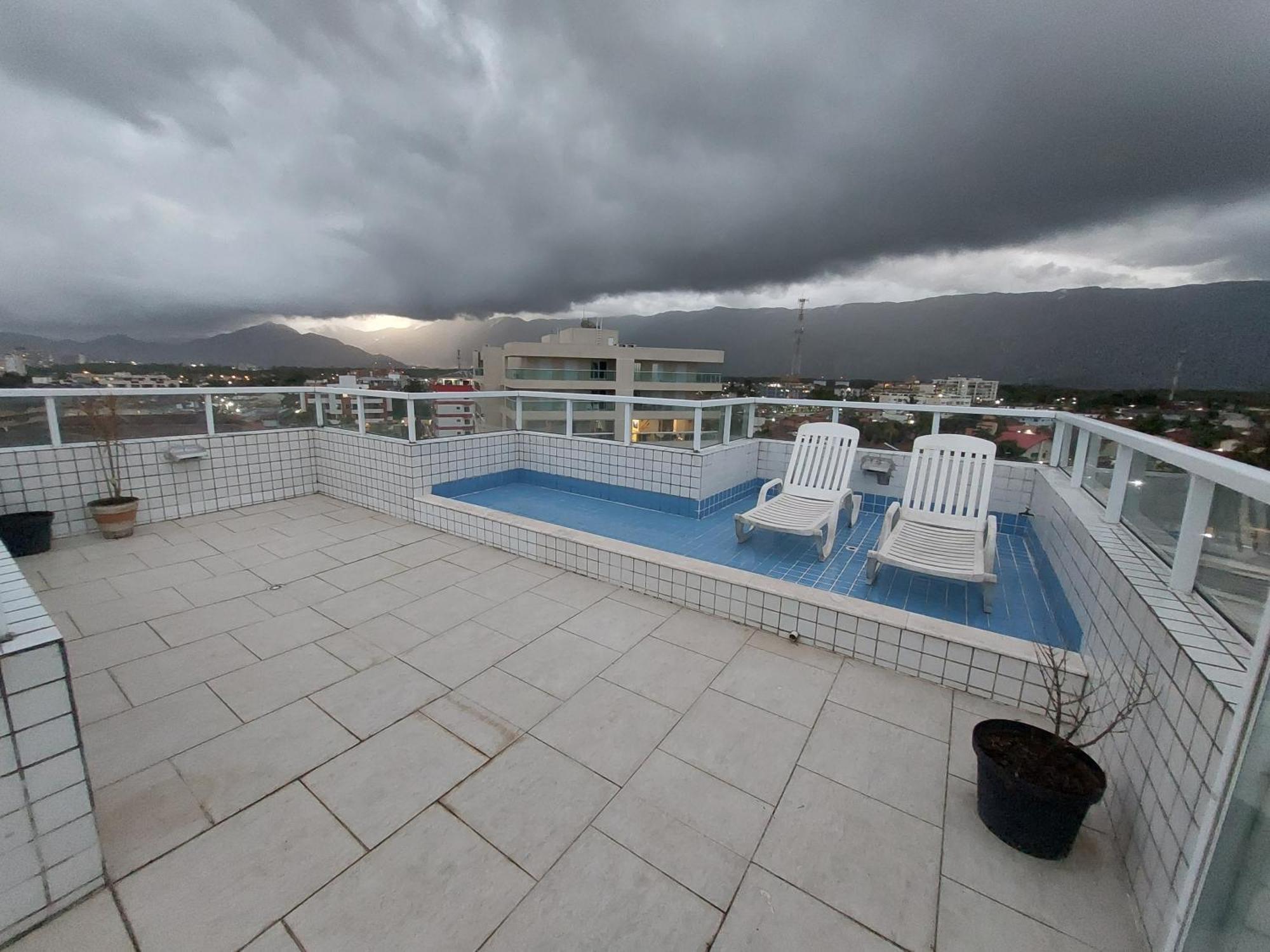 Apartamento A 50M Praia Maitinga, Wifi, Churrasqueira Na Varanda Bertioga Kamer foto